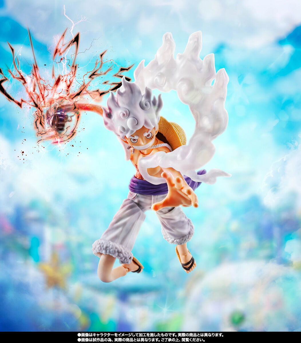 gear 5 luffy sh figuarts One Piece S.H.Figuarts Luffy Gear 5 Future Island Egghead Figure Buy – Figure Start