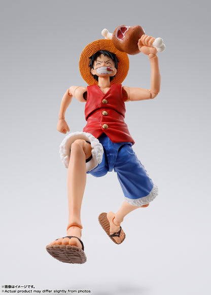 One Piece S.H.Figuarts Luffy Figure Romance Dawn for Sale