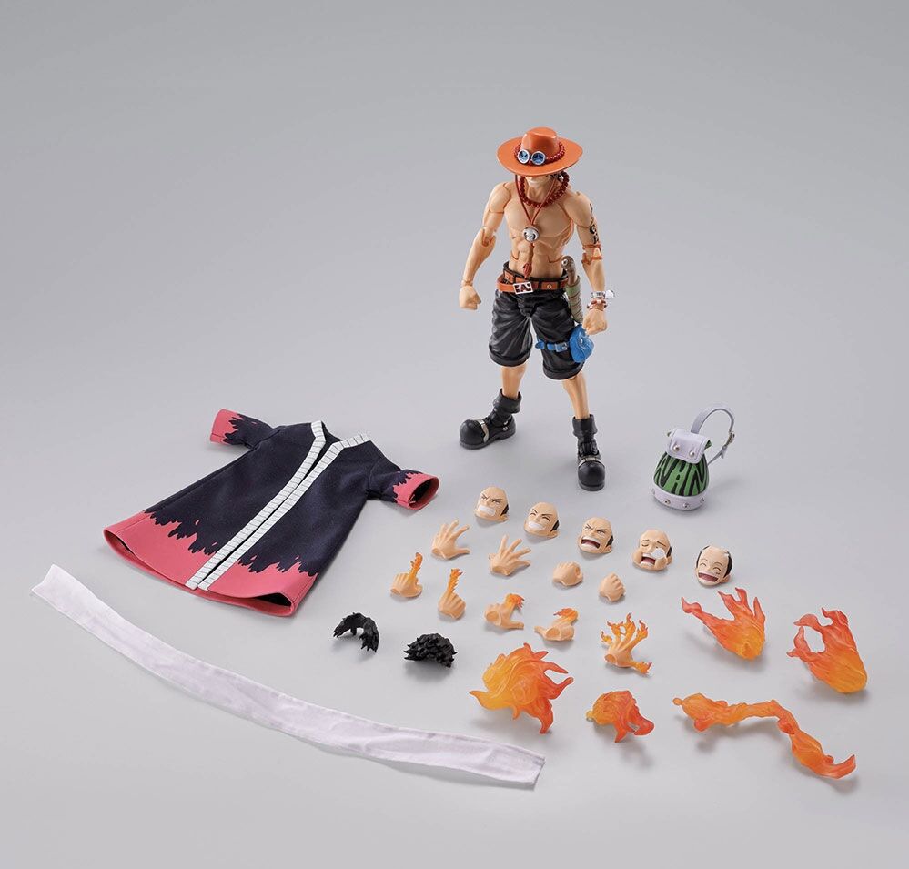 One Piece S.H.Figuarts Ace Fire Fist Figure for Sale