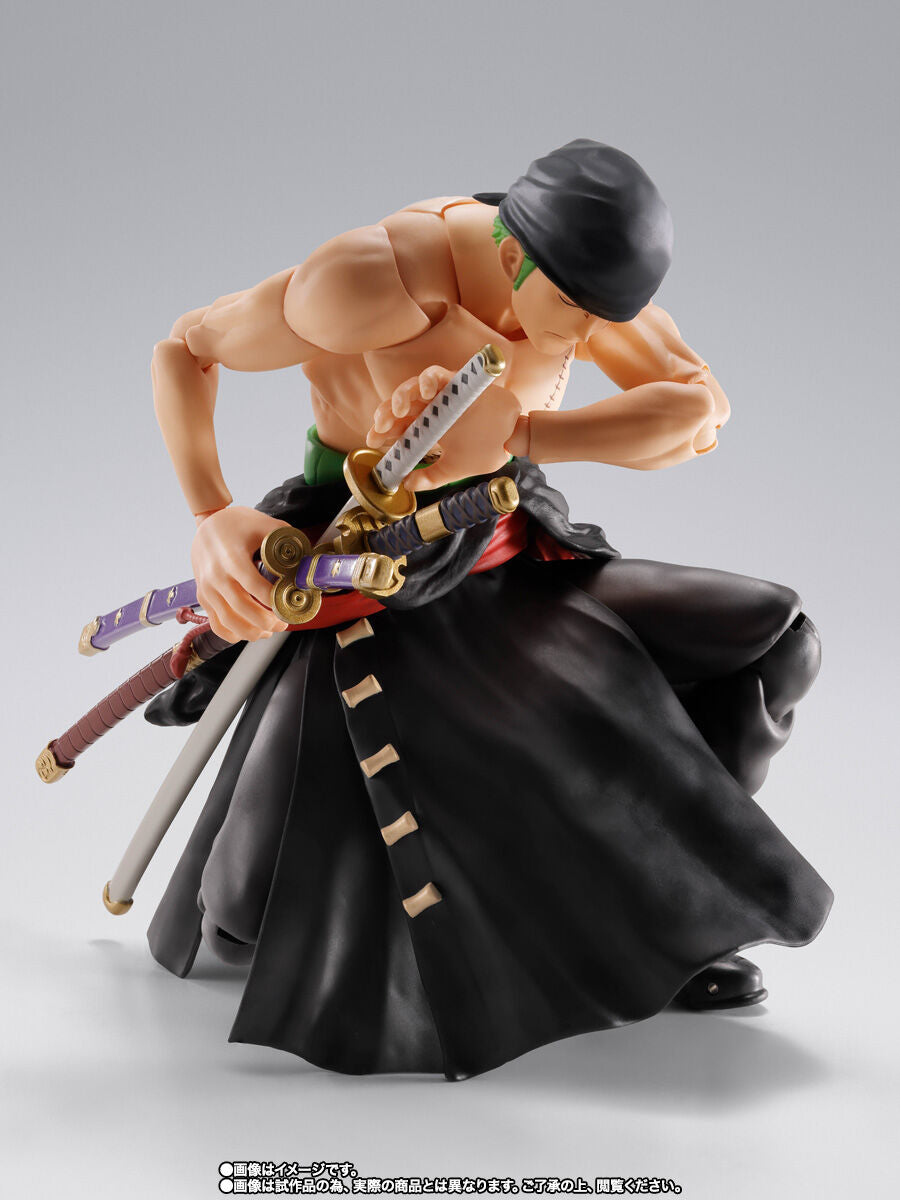 One Piece S.H.Figuarts Roronoa Zoro The King of Hell Figure for Sale
