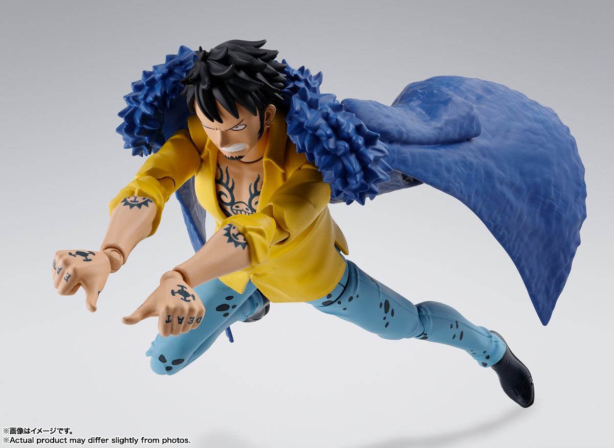 S.H.Figuarts Trafalgar Law Figure Raid on Onigashima for Sale