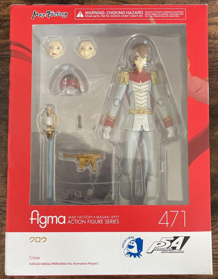 Persona 5: The Animation Figma Goro Akechi Crow Figure Buy