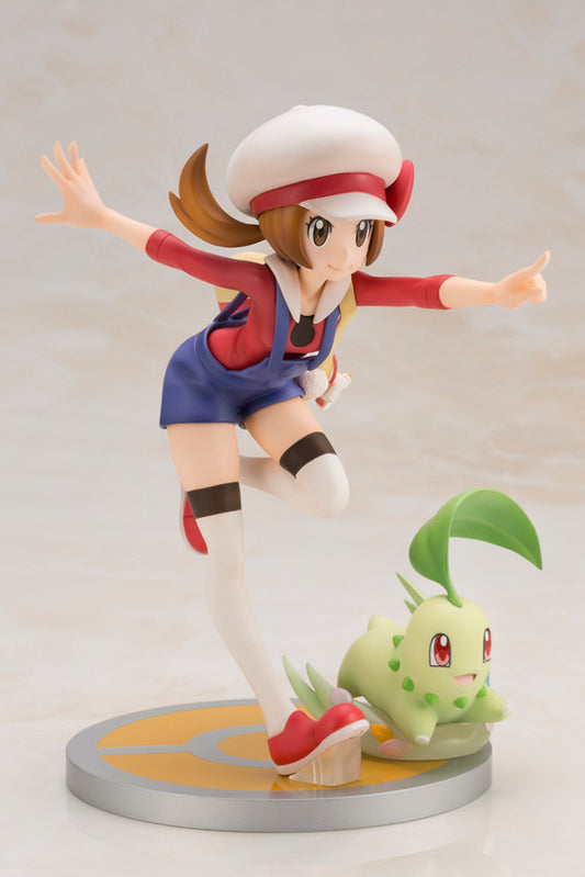 Pokemon ARTFX J Lyra with Chikorita Figure Buy