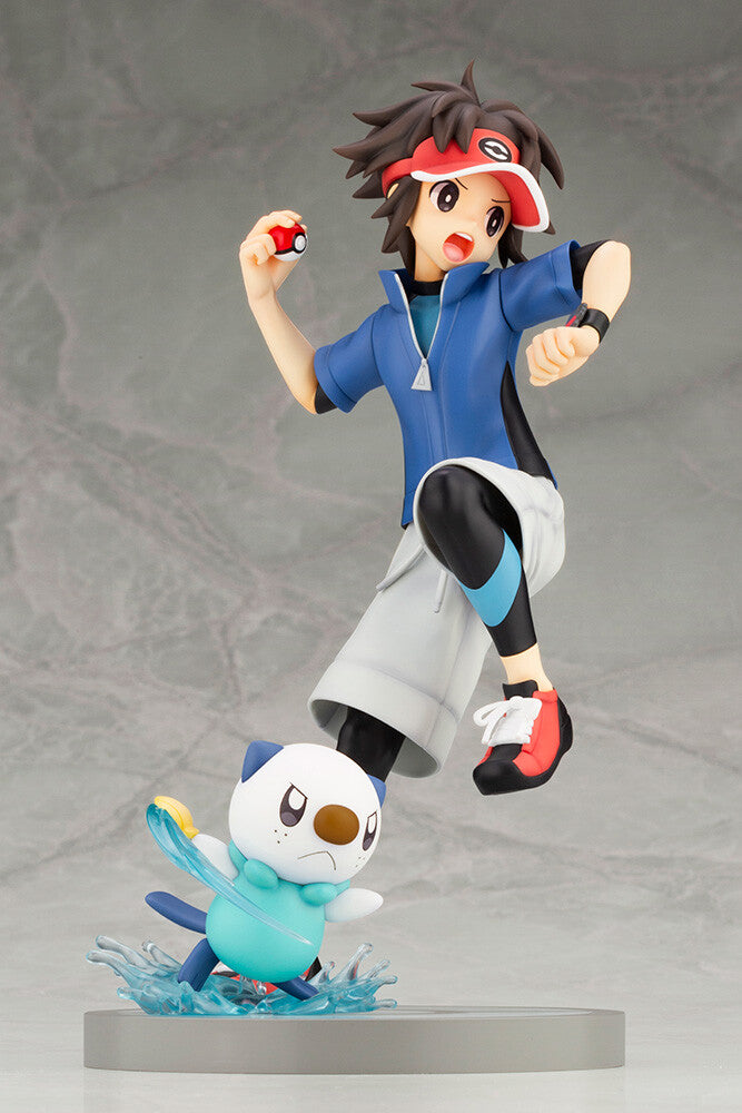 Pokemon ARTFX J Nate with Oshawott Figure Buy