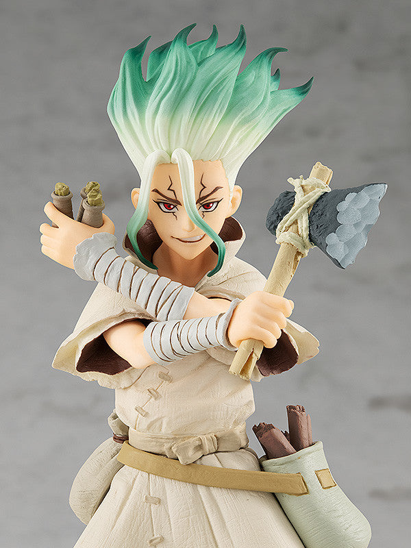 Pop Up Parade Senku Ishigami Figure for Sale