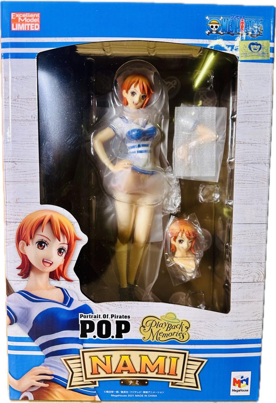 Portrait Of Pirates Playback Memories One Piece Nami Figure for Sale