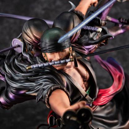 Portrait Of Pirates WA-MAXIMUM Roronoa Zoro Demon Spirit Asura Figure for Sale