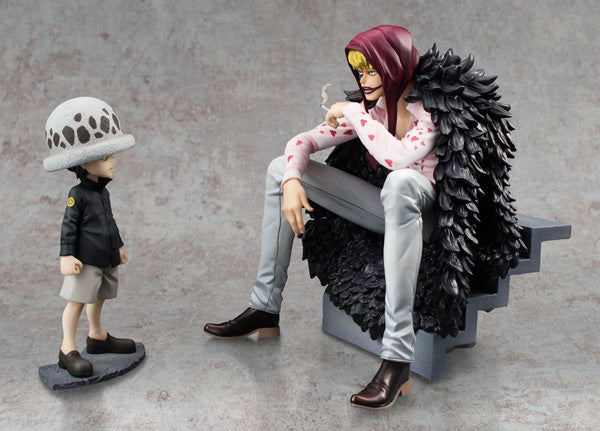 One Piece Portrait of Pirates Corazon & Law Reissue Figure Set for Sale