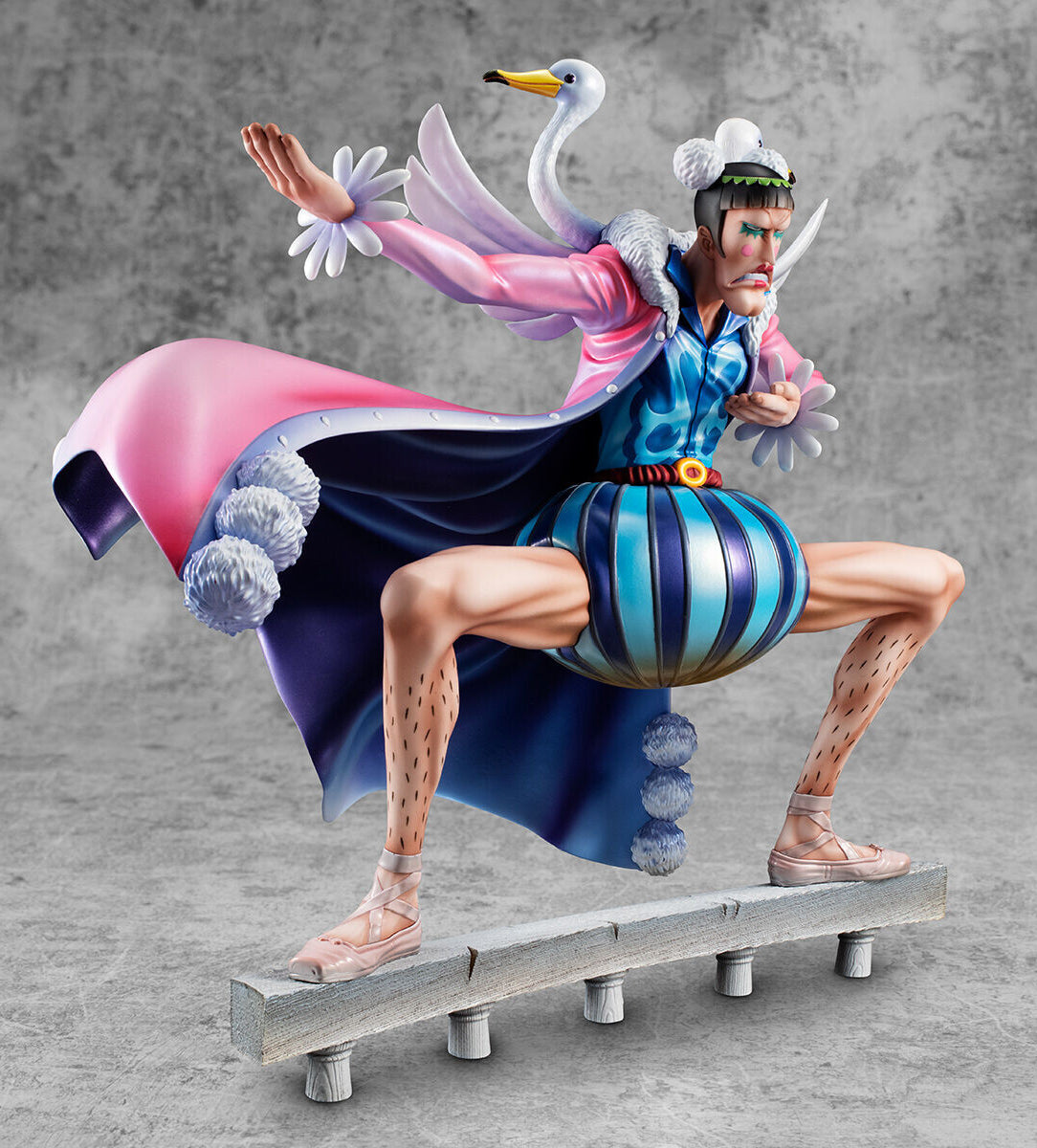 Portrait of Pirates Playback Memories One Piece Mr. 2 Bon Clay Figure