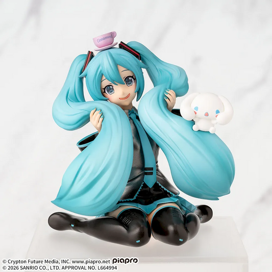 Hatsune Miku x Cinnamoroll Fluffy Ver. Premium Chokonose Figure Buy