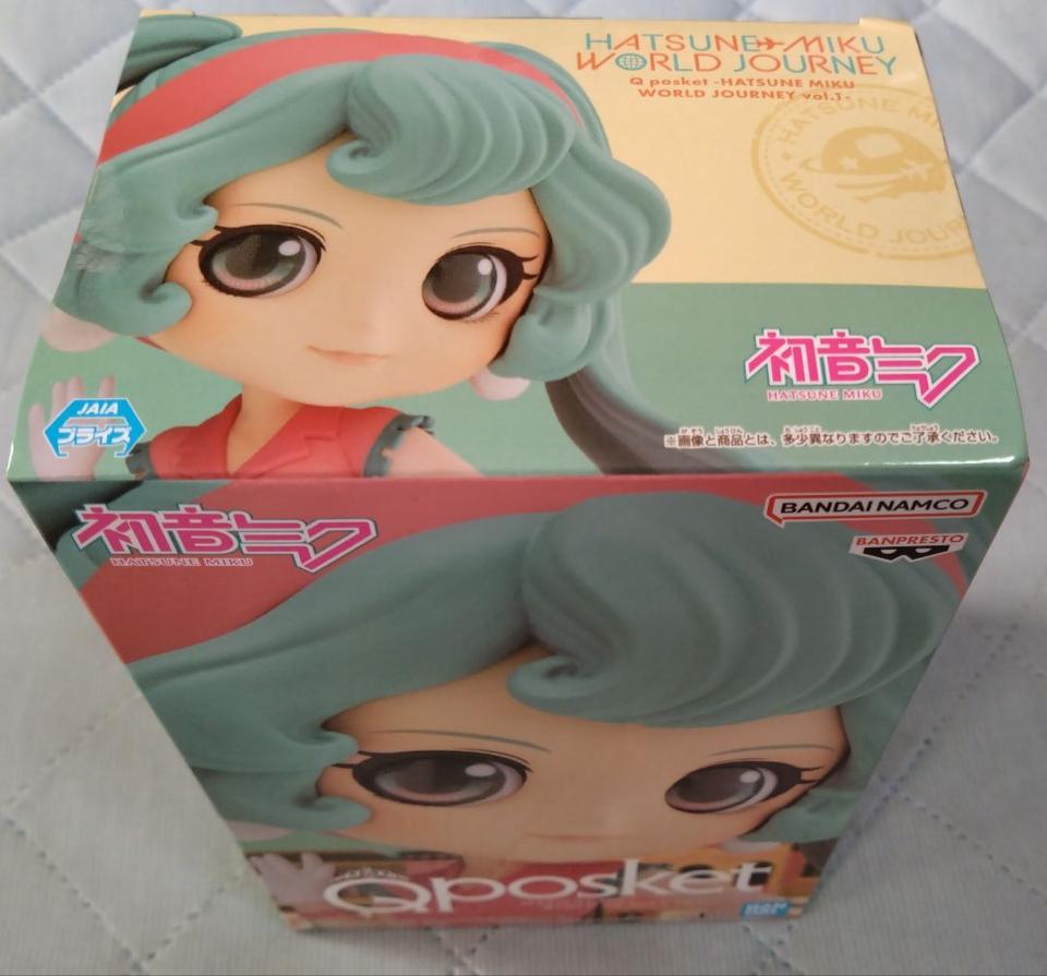 Q Posket Hatsune Miku World Journey vol.1 Figure for Sale