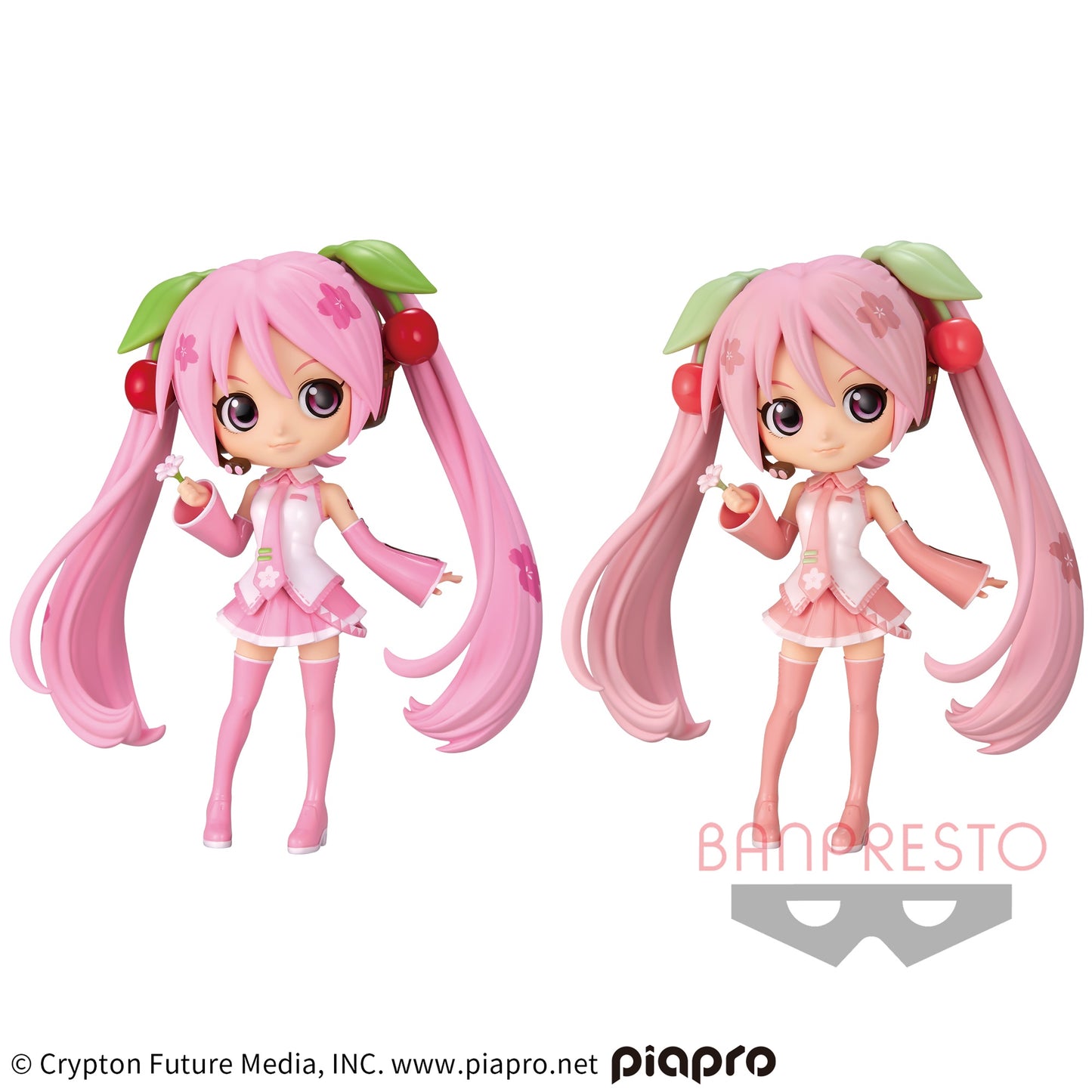 Q Posket Sakura Miku Figure