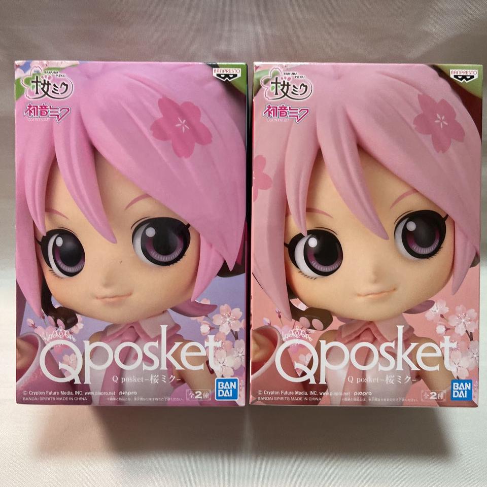 Q Posket Sakura Miku Figure