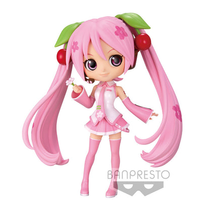 Q Posket Sakura Miku Figure