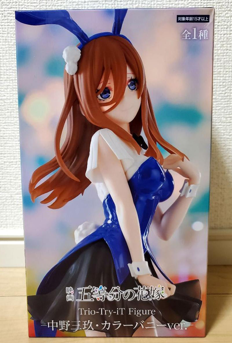 Miku Nakano Color Bunny Ver. Trio-Try-iT Figure for Sale