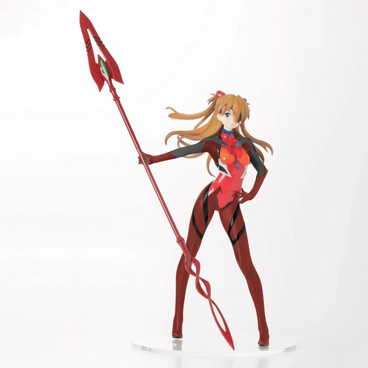 Rebuild of Evangelion Super Premium Figure Asuka × Spear of Cassius for Sale