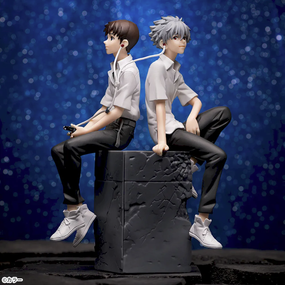 Rebuild of Evangelion Vignetteum Shinji and Kaworu Figure Buy