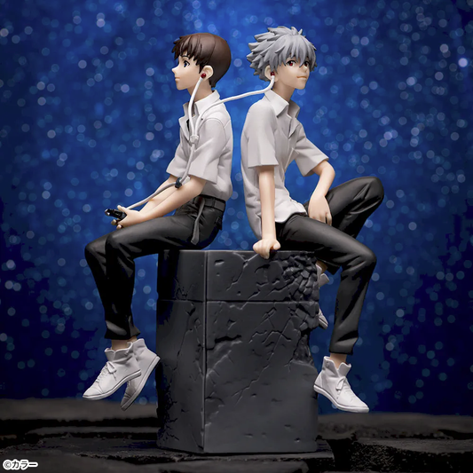 Rebuild of Evangelion Vignetteum Shinji and Kaworu Figure Buy