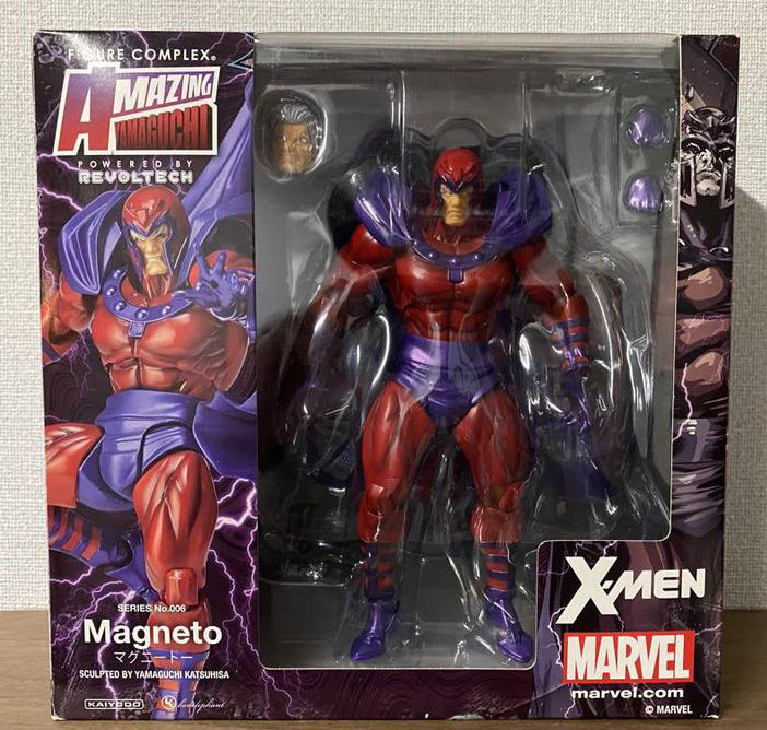 Marvel Revoltech Amazing Yamaguchi 006 Magneto Action Figure Buy