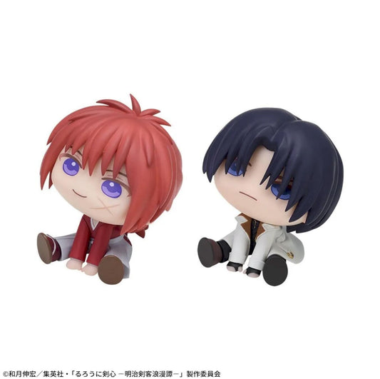 Rurouni Kenshin Kenshin Himura/Aoshi Shinomori QyuruMe Mini Figure Buy