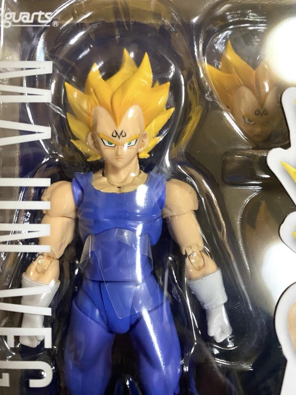 Majin Vegeta Super Saiyan SH factory Figuarts Dragon ball Bandai Authentic