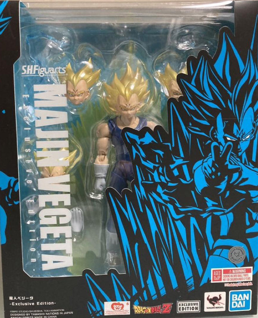 Dragon Ball Z S.H.Figuarts Majin Vegeta Figure SDCC 2023 Exclusive Edition for Sale