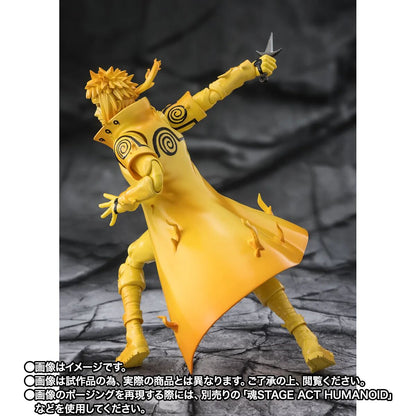 Naruto: Shippuden S.H.Figuarts Minato Namikaze Kurama Link Mode Figure