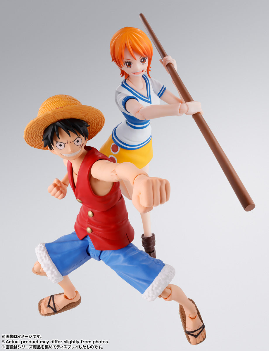 One Piece S.H.Figuarts Nami Figure Romance Dawn for Sale