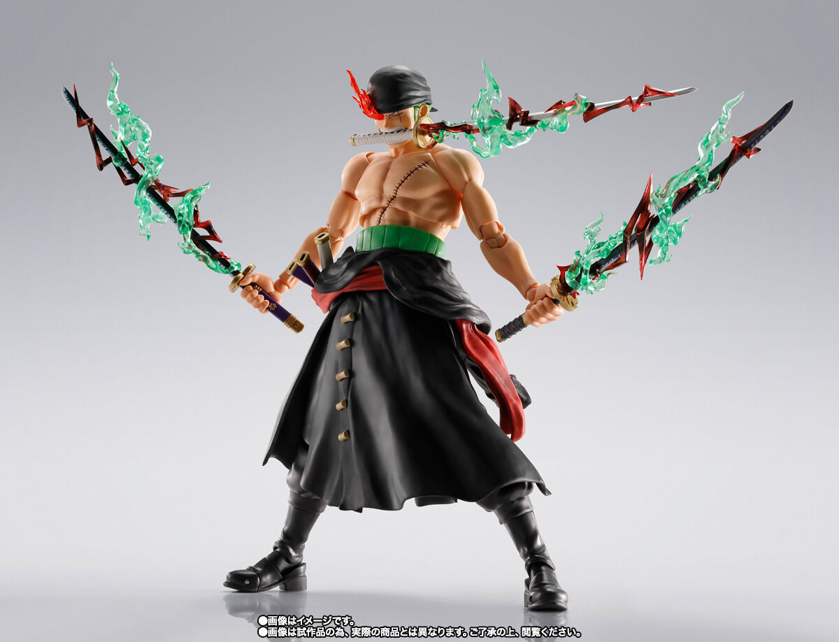 S.H.Figuarts Roronoa Zoro The King of Hell Figure for Sale