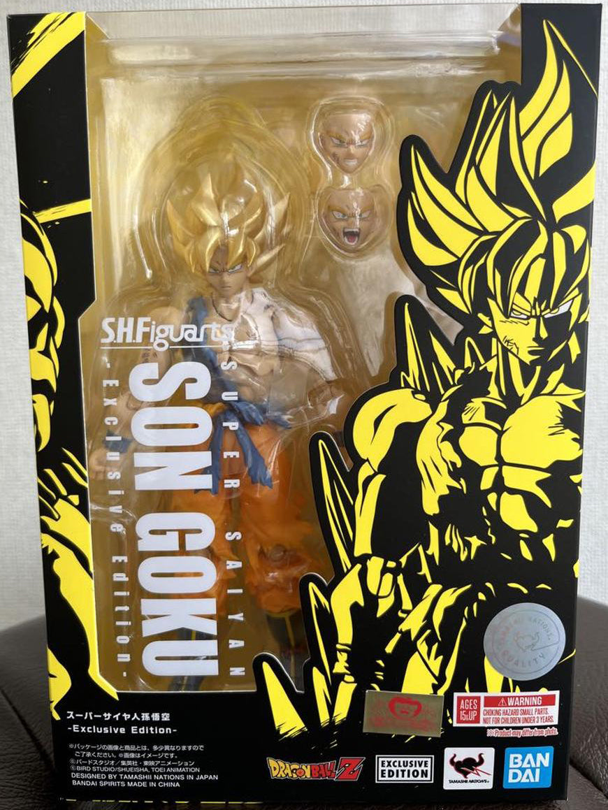 S.H.Figuarts Super Saiyan Goku Figure Exclusive Edition for Sale