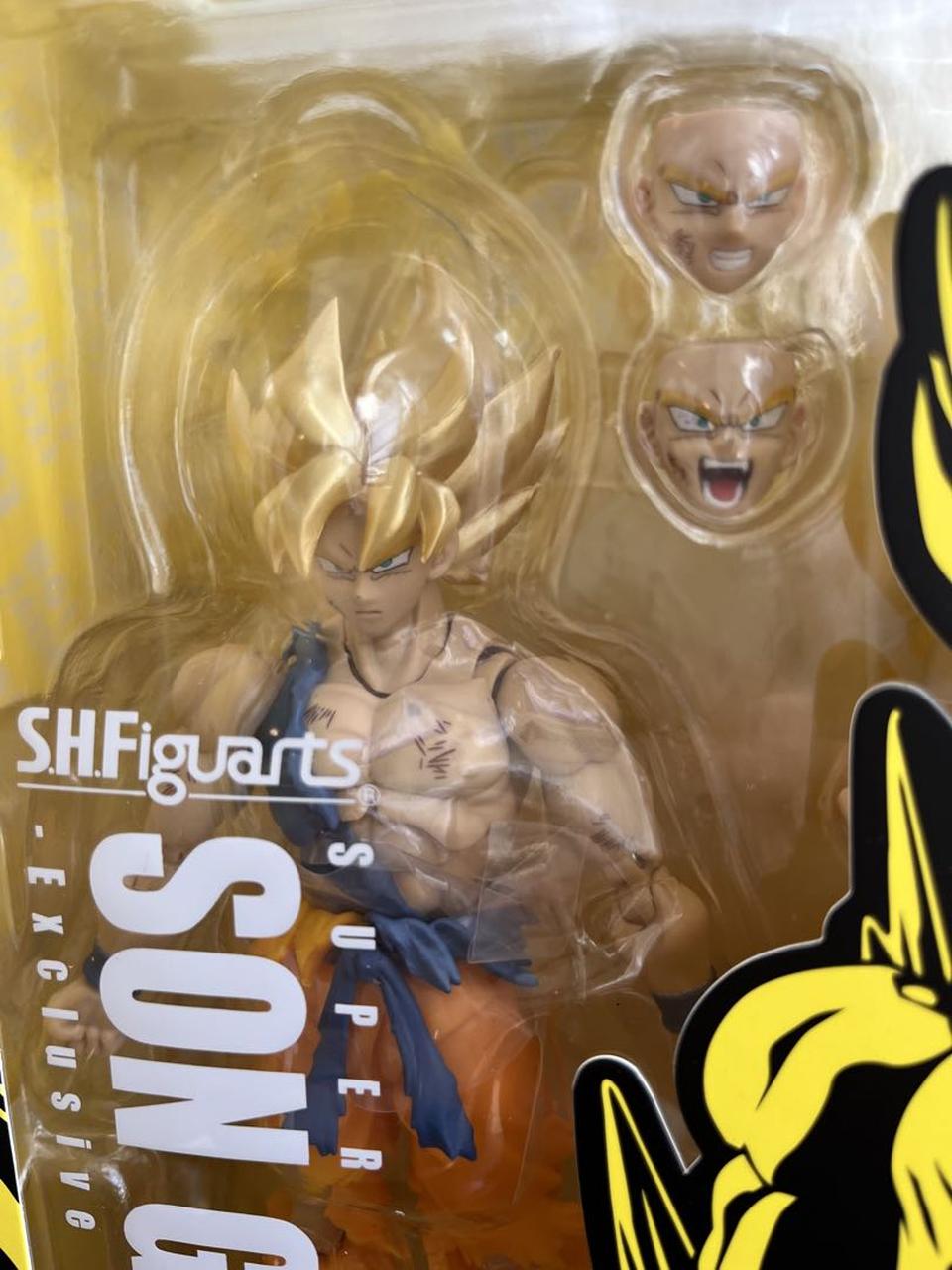 Dragon Ball Z S.H.Figuarts Super Saiyan Goku Figure Exclusive Edition for Sale