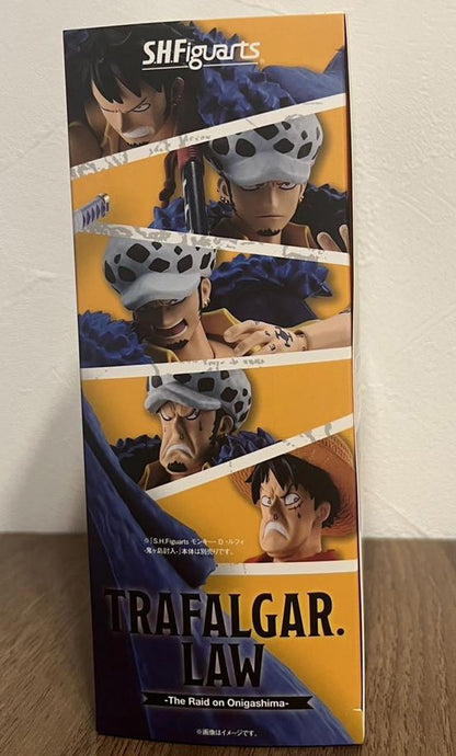 One Piece S.H.Figuarts Trafalgar Law Figure Raid on Onigashima for Sale