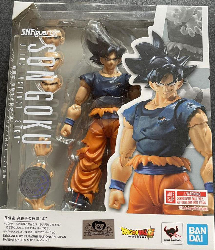 USA SH Figuarts online Dragon Ball Ultra Instinct Sign Goku NEW Bandai