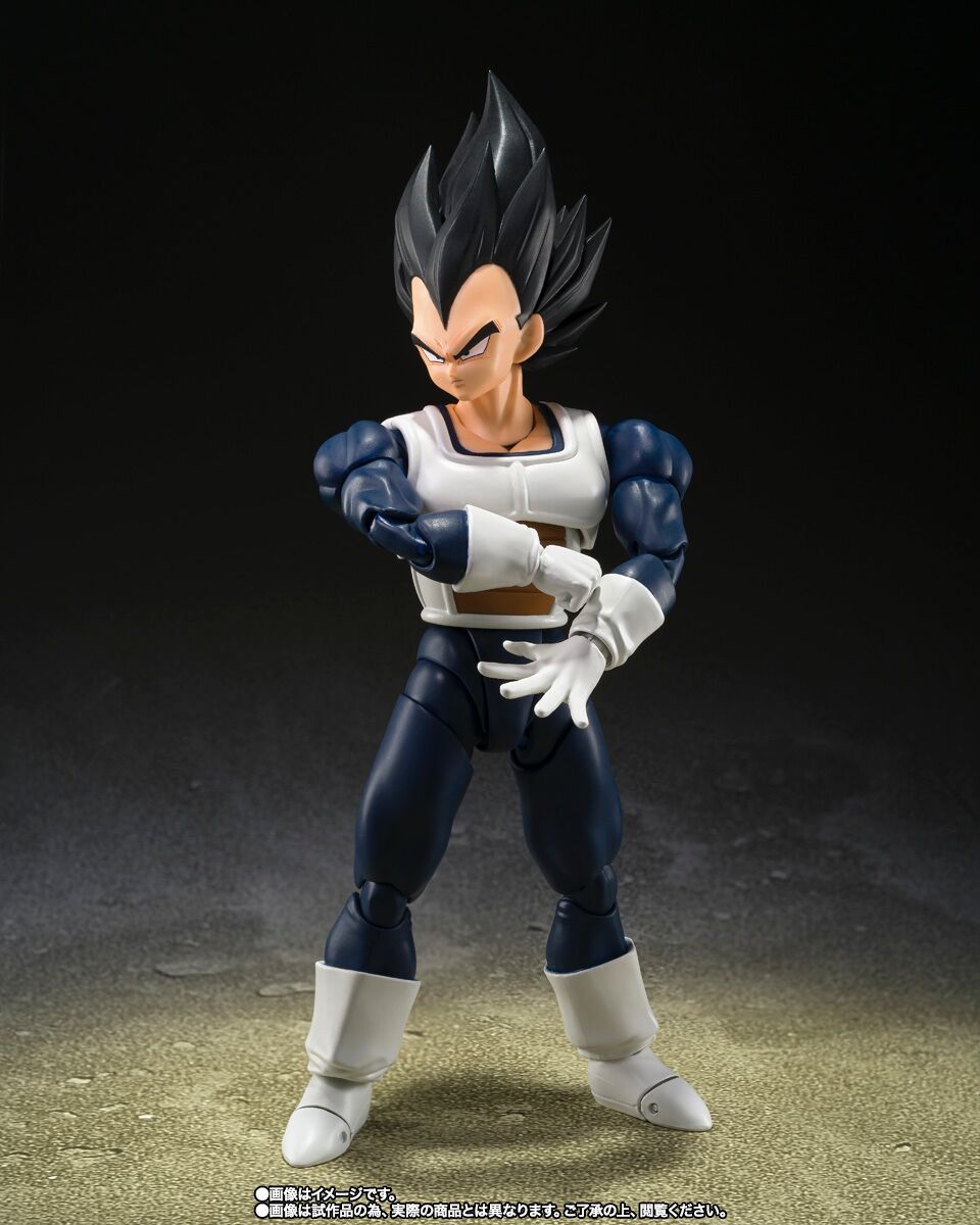 Dragon Ball Z S.H.Figuarts Vegeta Older Style Battle Clothes Figure for Sale