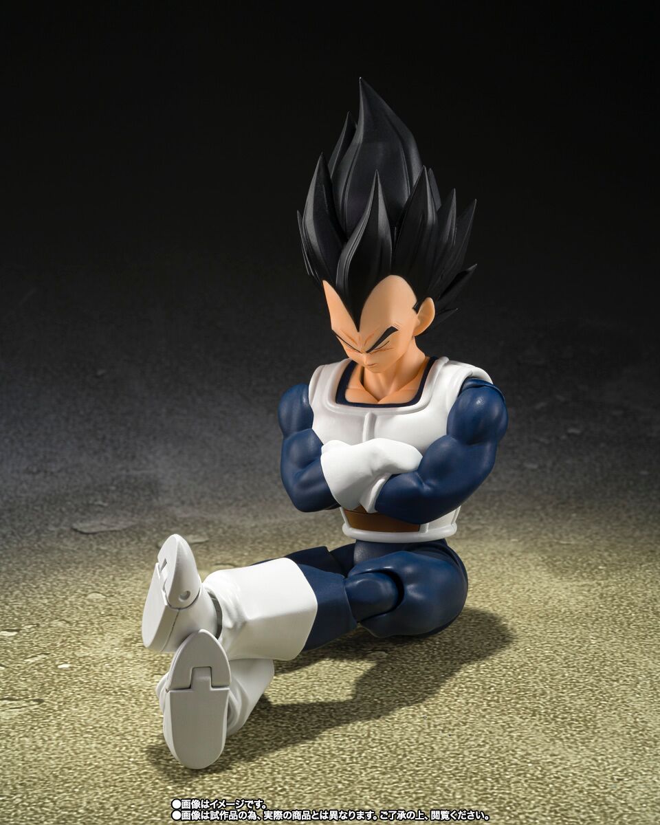 Dragon Ball Z S.H.Figuarts Vegeta Older Style Battle Clothes Figure for Sale