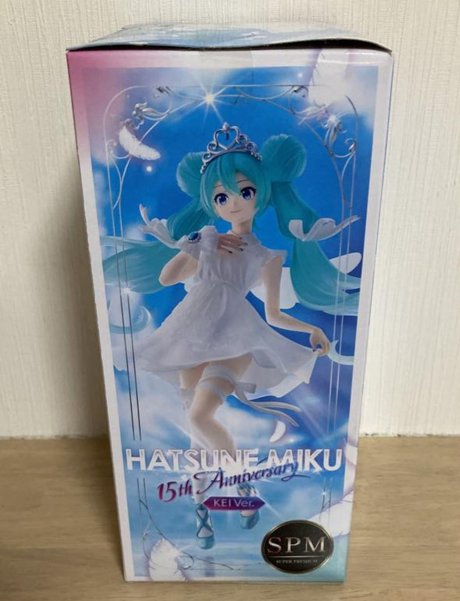 Miku 15th Anniversary KEI Ver. SPM Figure SEGA Hatsune Miku for Sale