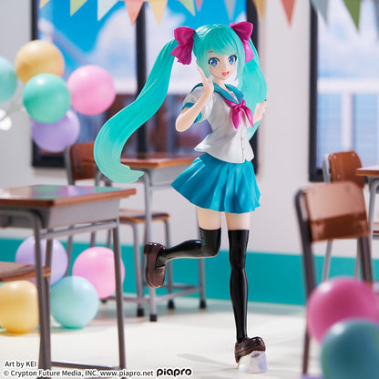 SEGA Hatsune Miku Luminasta Miku 16th Anniversary KEI Ver. Figure for Sale