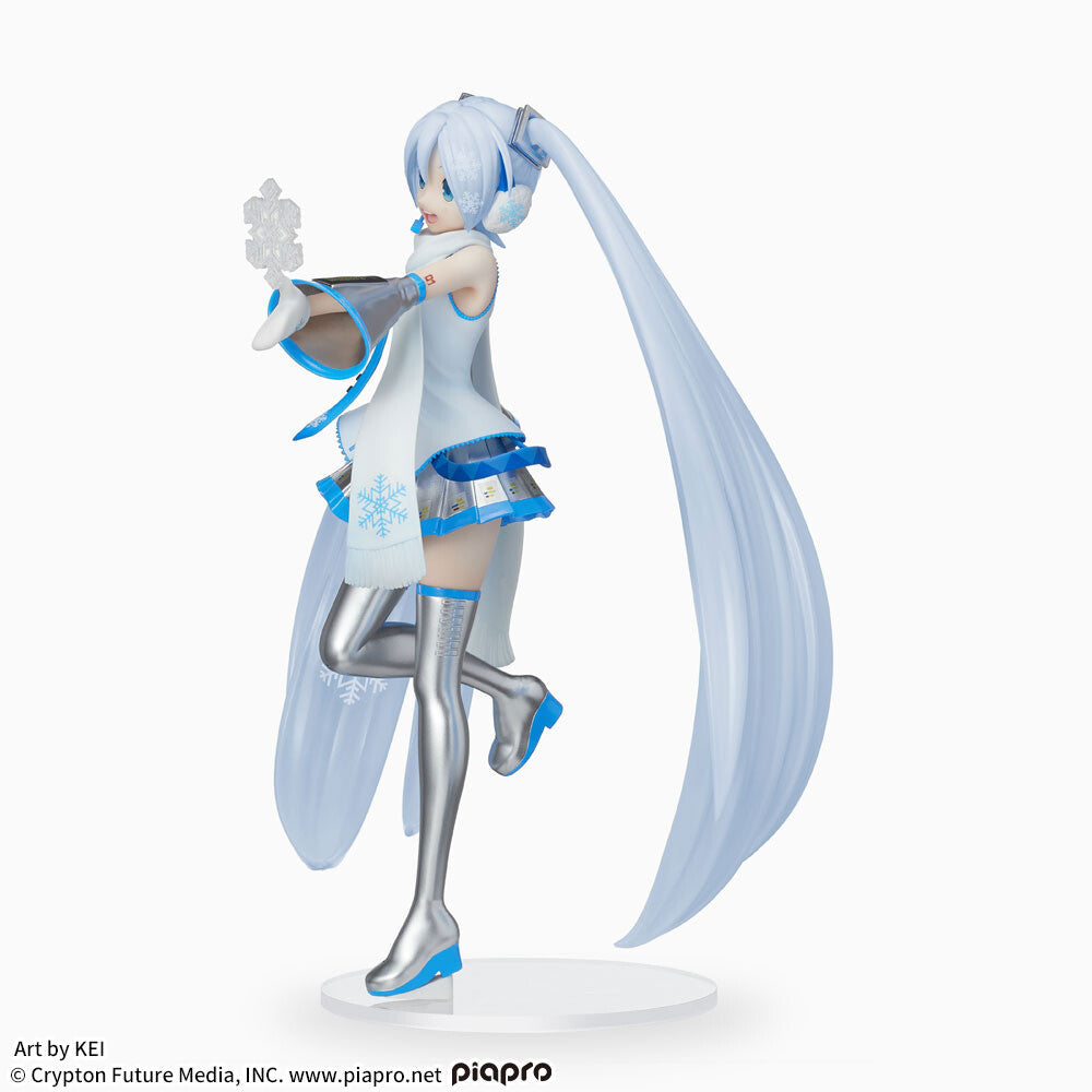 SEGA Hatsune Miku Luminasta Snow Miku Skytown Ver. Figure