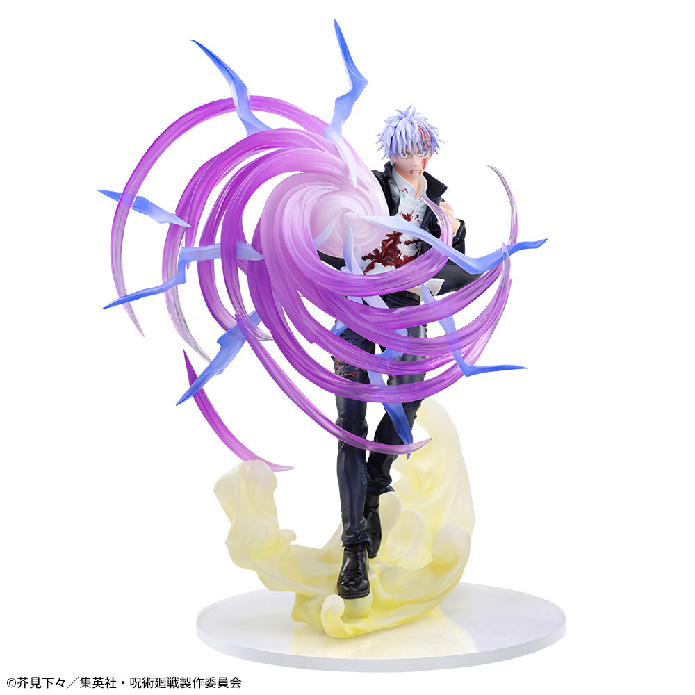 SEGA Jujutsu Kaisen Past Arc Luminasta Satoru Gojo Hollow Purple Figure for Sale