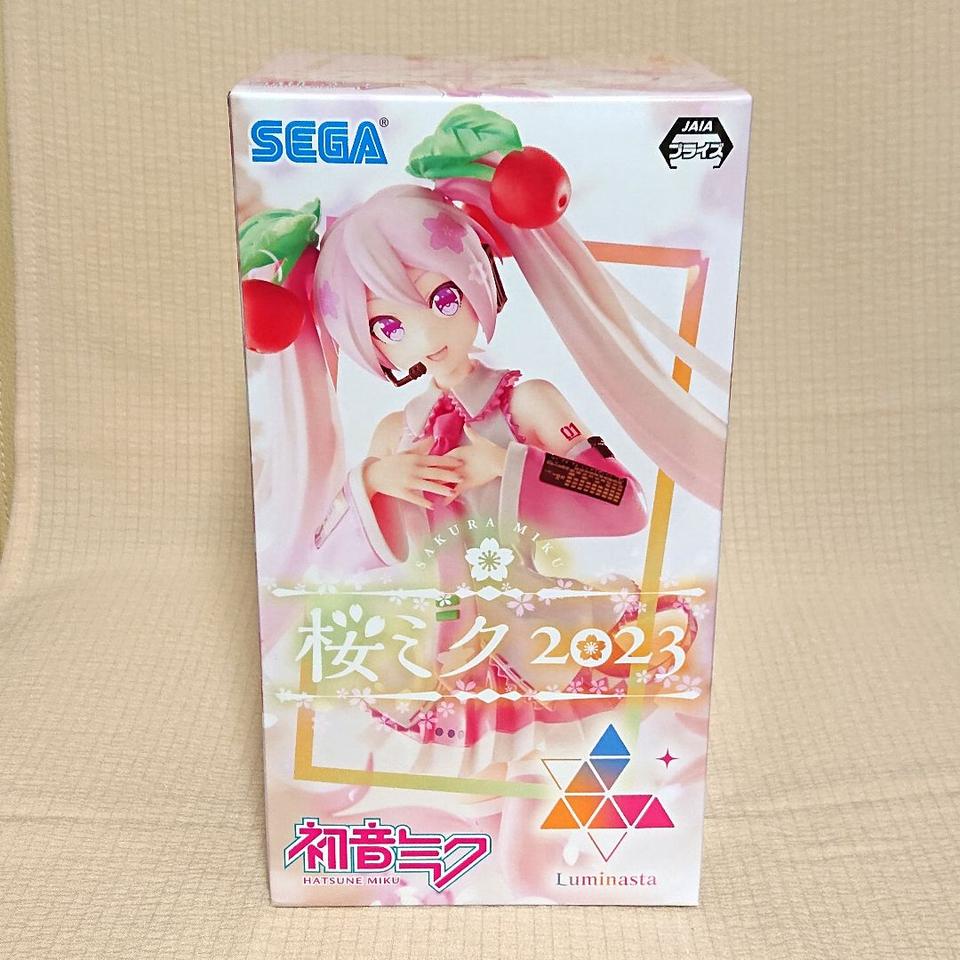 SEGA Luminasta Sakura Miku 2023 Figure Vocaloid Hatsune Miku