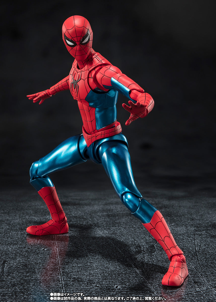 SHF Spider-Man: No Way Home Spider-Man New Red & Blue Suit Figure Buy