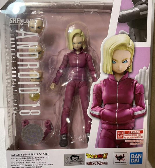 Dragon Ball Super S.H.Figuarts Android 18 Universe Survival Saga Figure Buy