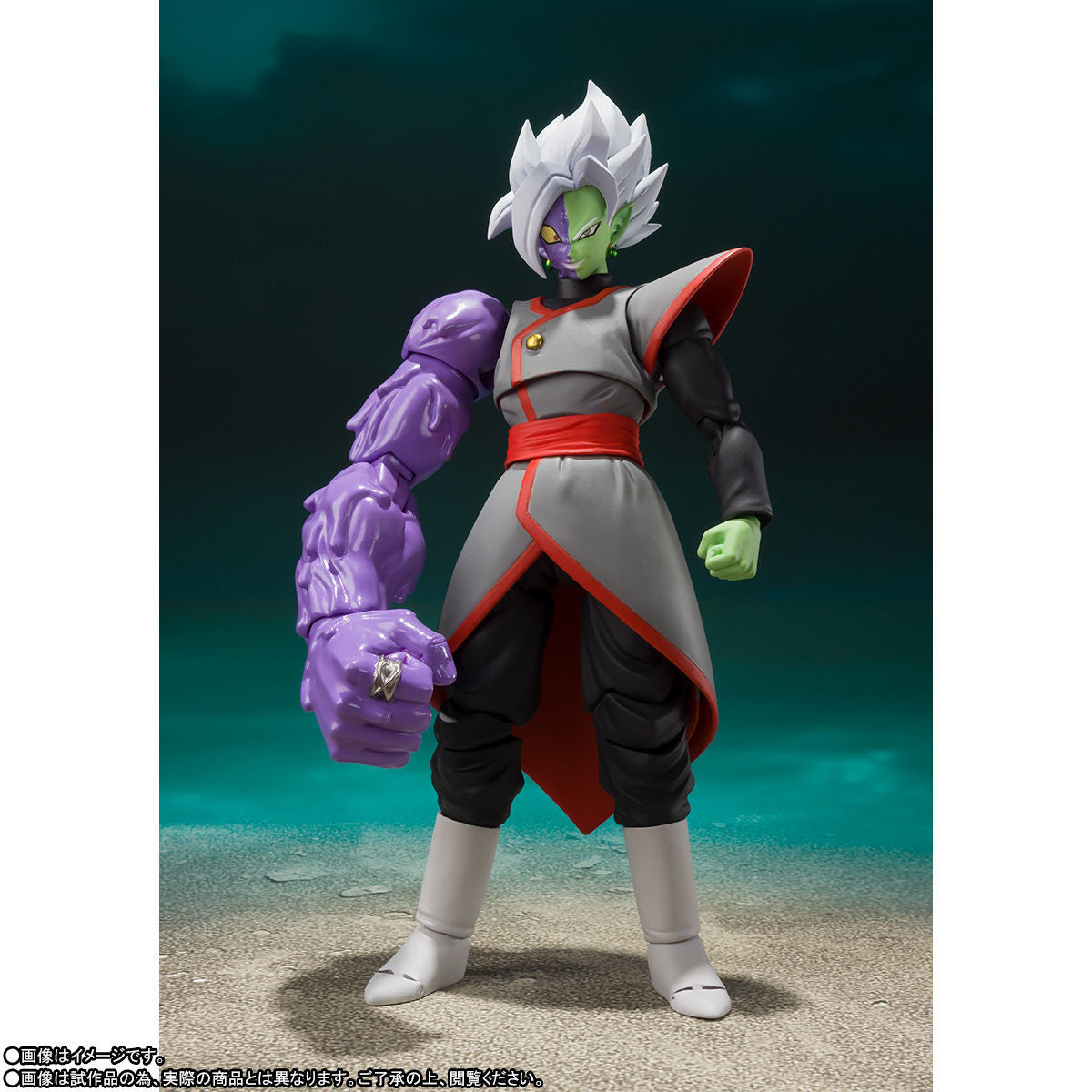 SH Figuarts cheapest Zamasu Potara ver + stand