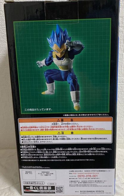 SSGSS Evolved Vegeta Figure IchibanKuji Dragon Ball Ultimate Evolution for Sale