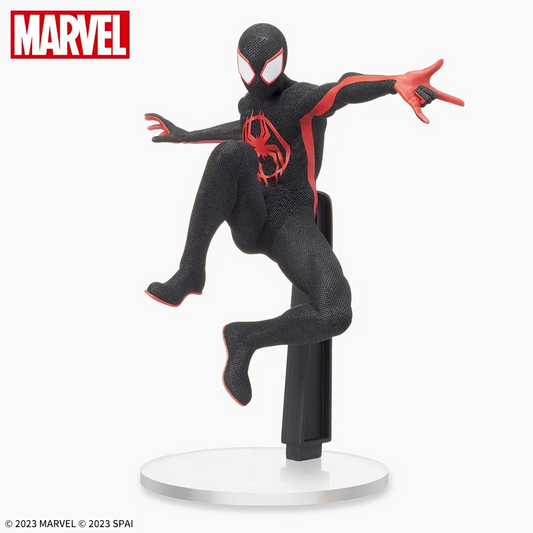 Spider-Man: Across the Spider-Verse Luminasta Spider-Man Miles Morales Figure Buy