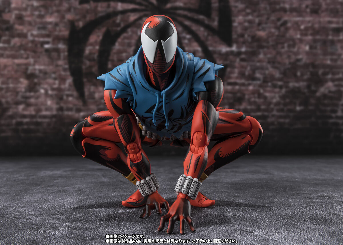 Across the Spider-Verse S.H.Figuarts Scarlet Spider Figure Buy