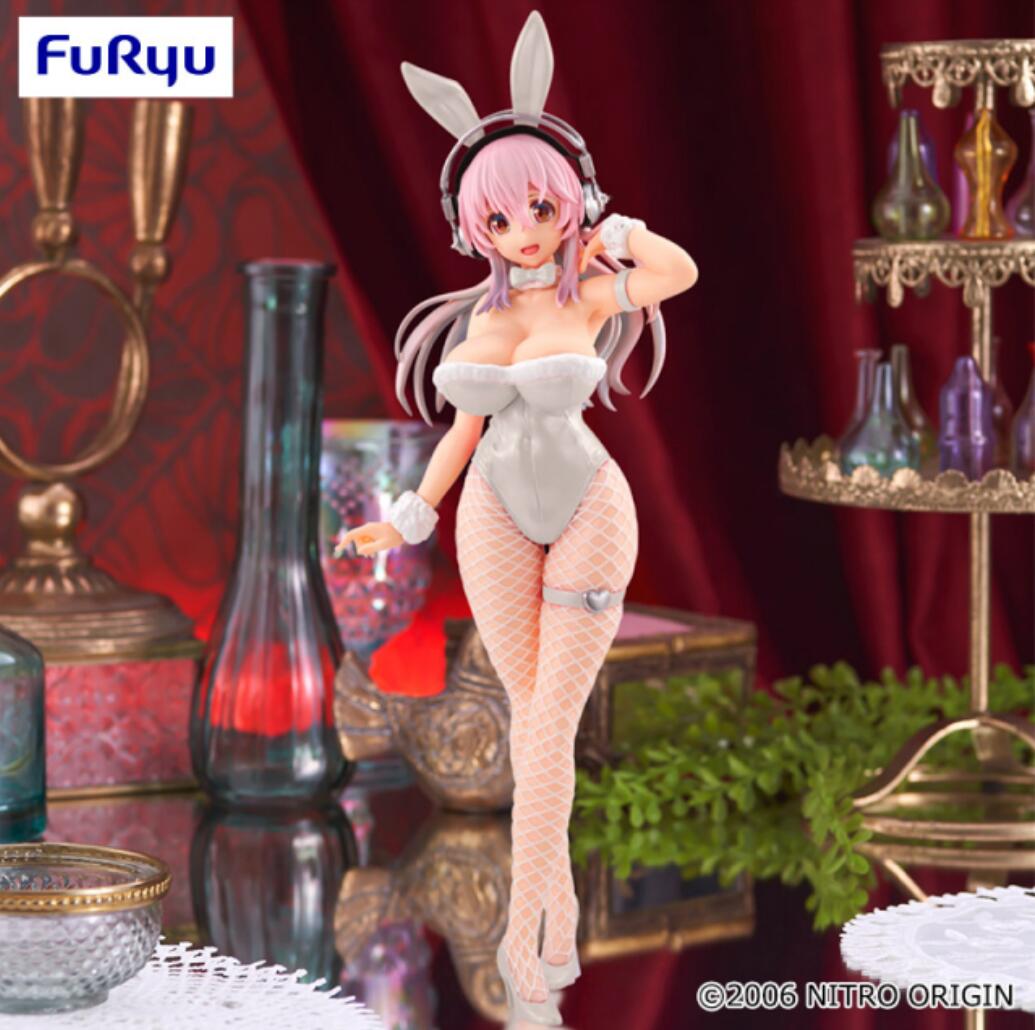 Super Sonico BiCute Bunnies Figure Pearl White ver. for Sale