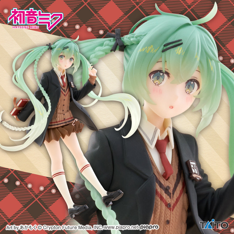 Taito Hatsune Miku Fashion Figure Preppy for Sale