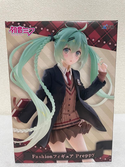 Taito Hatsune Miku Fashion Figure Preppy for Sale