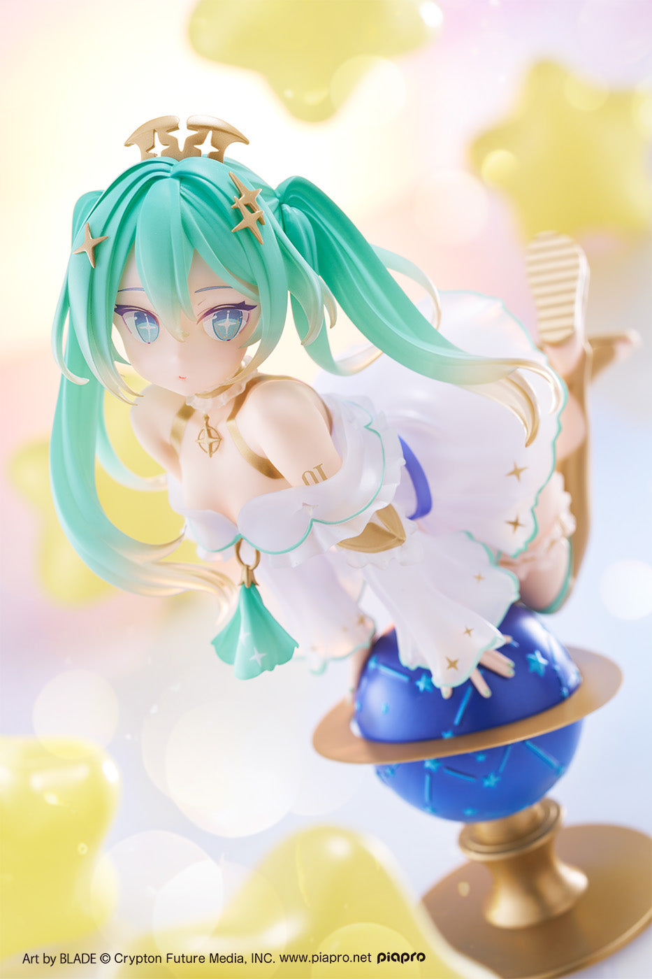 Taito Kuji Hatsune Miku 39 Miku Day Memorial 2nd season Miku Figure Glittering Star Prize A for Sale